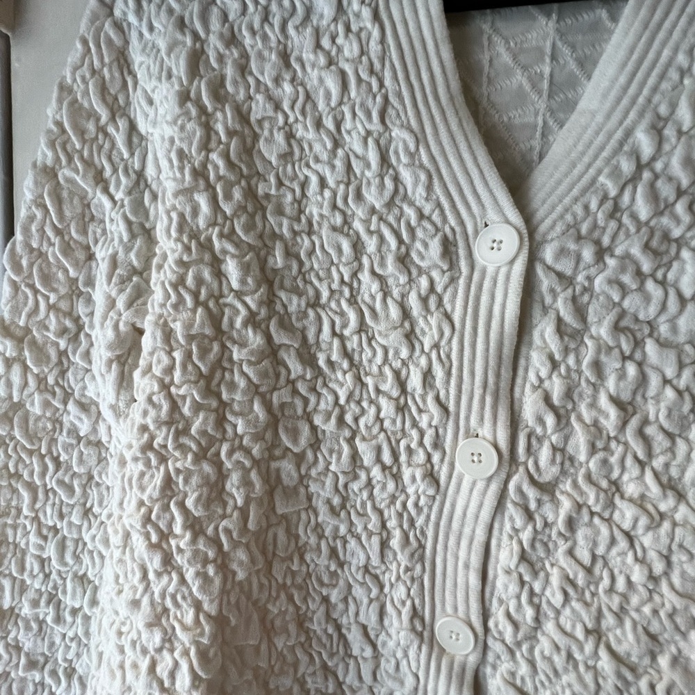 Rebecca Taylor Oversized Grandma Cardigan XS - Picture 10 of 10